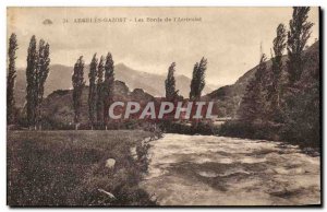 Old Postcard Argeles Gazost edges of & # 39Arrieulat