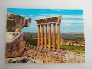 M-22668 The Six Columns of the Jupiter Temple Baalbek Lebanon