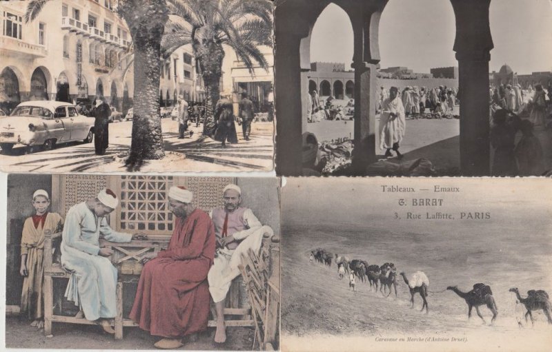 NORTH AFRICA TYPES FOLKLORE 48 Vintage Postcards Mostly pre-1940 (L5778)