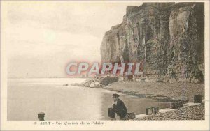 Old Postcard Ault Vue Generale de la Falaise