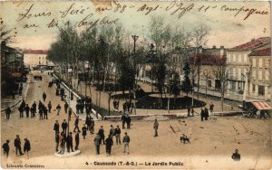 CPA CAUSSADE Le Jardin Public (89749)