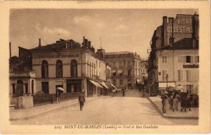 CPA Mont-de-Marsan - Pont et Rute Gambetta (111492)