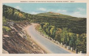 Highway Summit View - Whiteface Mountain - Adirondacks, New York - Linen