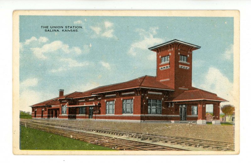 KS - Salina. Union Station   (chipping)