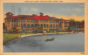 Belle Isle Park Casino And Lagoon - Detroit, Michigan MI