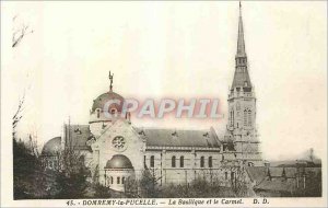 'Old Postcard Domremy La Pucelle''s Basilica and Carmel'