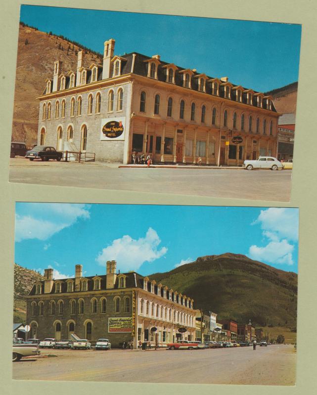 GRAND IMPERIAL HOTEL Post Cards Historic Building Silverton, Colorado