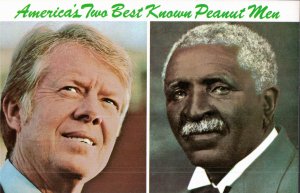 America's Two Best Known Peanut Men, President Carter and Dr. Carver Pos...