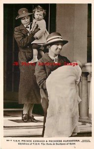 English Royalty,Duke-Duchess of Kent Children Prince Edward & Princess Alexandra