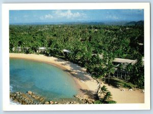 Puerto Rico Postcard Hyatt Dorado Beach Resort Main Building c1950's Vintage