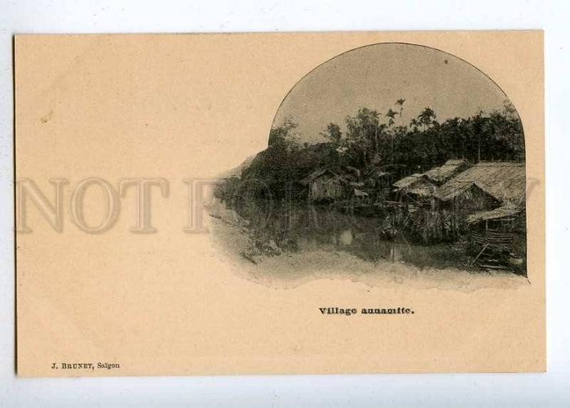 190674 VIETNAM Ho Chi Minh City SAIGON village Vintage PC