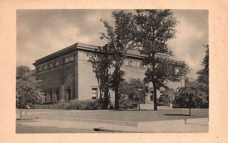 Vintage Postcard Museum Building Historical Landmark John Herron Art Institute