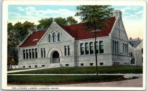 M-30916 The Lithgow Library Augusta Maine