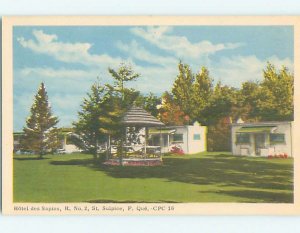 Unused W-Border TOWN VIEW SCENE St. Saint-Sulpice - Lanaudiere Quebec QC o1104