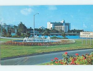 Unused Pre-1980 HILTON HOTEL San Juan Puerto Rico PR c0591