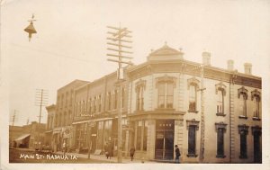 Main Street Real Photo Nashua, Iowa