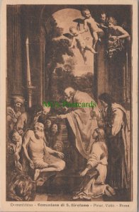 Art Postcard - Domenichino, Comunione Di S.Girolamo, Roma / Rome Ref.RS30906