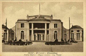 romania, CLUJ NAPOCA, Teatrul Maghiar, Theatre (1910s) Postcard