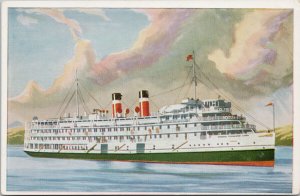 SS 'St. Lawrence' Ship Canada Steamship Lines Unused Postcard G80