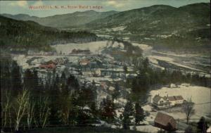 Woodstock NH From Bald Ledge c1910 Postcard