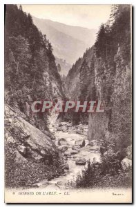 Old Postcard Gorges of the Arly