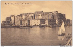 naples , Italy , 00-10s ; Borgo Marinaro e Castello dell'Uovo