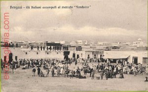 af5899 - LIBYA - VINTAGE POSTCARD - Benghazi - 1912-