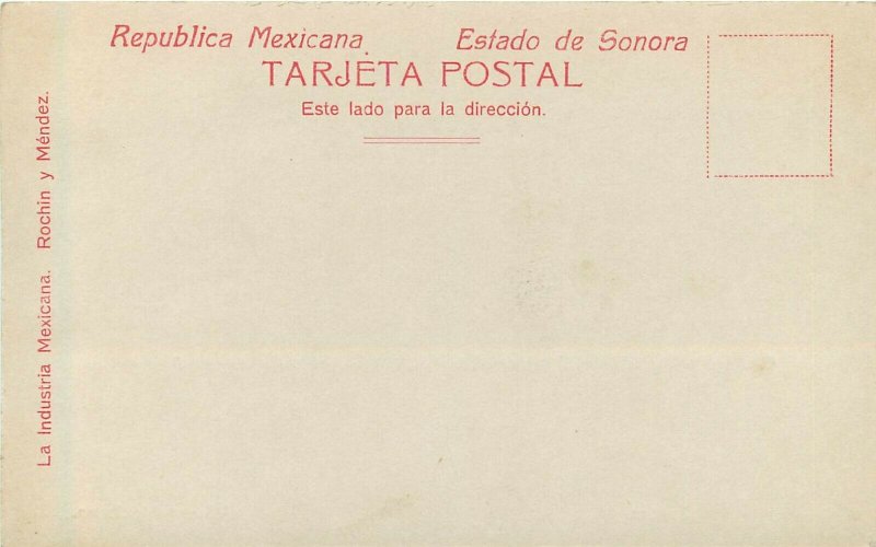 Undivided Back RPPC; Nogales Sonora Mexico, Aduana Mexicana / Customs House