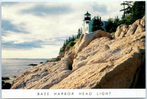 Postcard - Bass Harbor Head Light - Bass Harbor, Maine