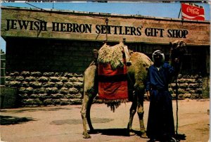 Hebron~West Bank~Palestine  JEWISH HEBRON SETTLERS GIFT SHOP  Coke 4X6 Postcard