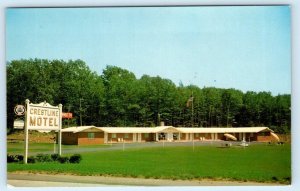 MIDDLETOWN, Connecticut CT ~ Roadside CRESTLINE MOTEL c1950s-60s  Postcard
