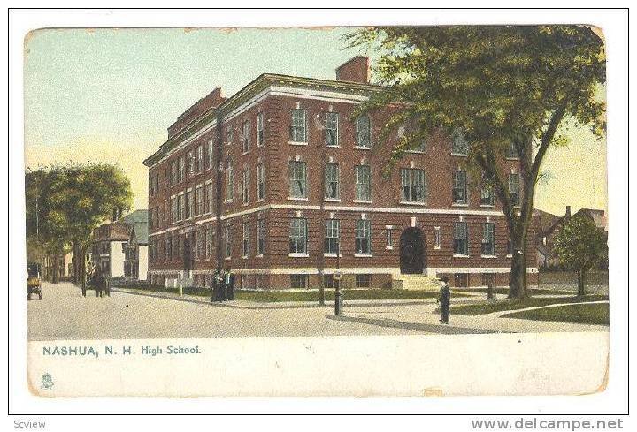 High School, Nashua, New Hampshire, 1900-1910s