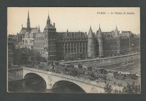 Ca 1913 Post Card France Courthouse