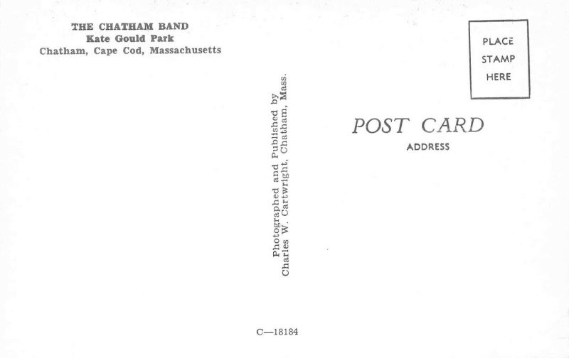 Chatham Cape Cod MA The Chatham Band Postcard