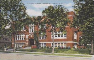 Wisconsin Richland Center Normal School