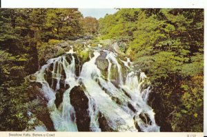 Wales Postcard - Swallow Falls - Betws-y-Coed - Caernarvonshire - Ref 16419A