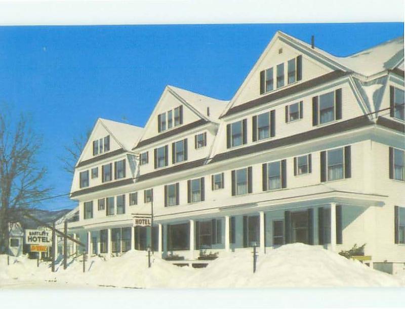 Unused Pre-1980 BARTLETT HOTEL Bartlett New Hampshire NH hr5733