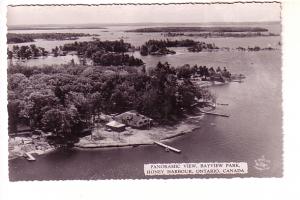 Real Photo Panoramic View, Bayview Park, Honey Harbour, Ontario