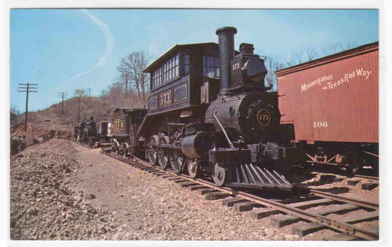 Baltimore Ohio Railroad Train 173 Camelback postcard