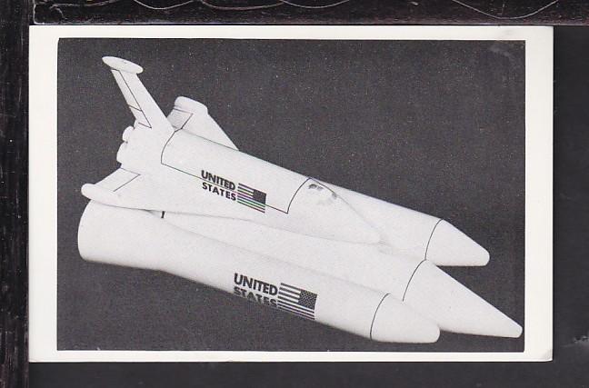 Space Shuttle Model Postcard 