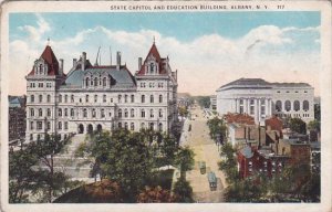 New York Albany State Capitol And Education Building