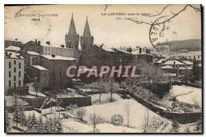 Old Postcard Louvesc under seige