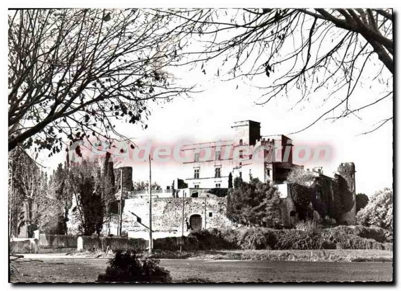 Postcard Modern Lourmarin Castle