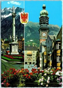 M-13553 St Anne's Column & City Tower Innsbruck Austria