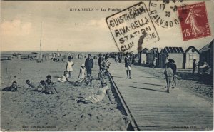 CPA RIVA-BELLA Les Planches et les Cabines (1227712)