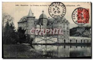 Old Postcard Dauphine Le Chateau de Vizille built in 1620 by Lesdiguieres