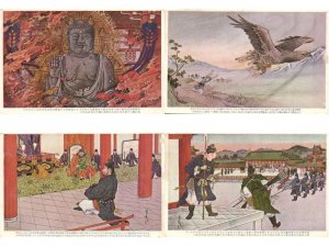 JAPAN ART DRAWN JAPON 50 Vintage Postcards (L6070)