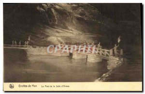 Postcard Ancient Caves of Han Bridge of the Hall of Arms