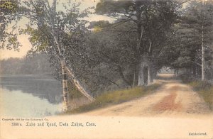 Lake And Road  Twin Lakes CT 