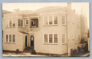 VENTNOR NJ SOUTH BUFFALO AVE. ANTIQUE REAL PHOTO POSTCARD RPPC